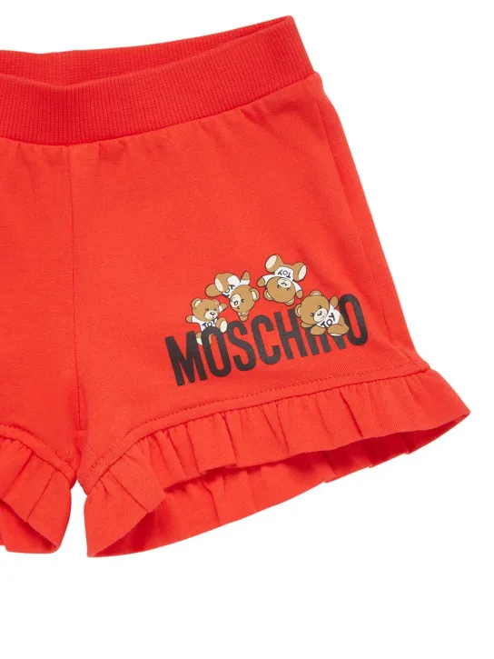 Moschino   Cotton jersey t-shirt &amp; shorts 