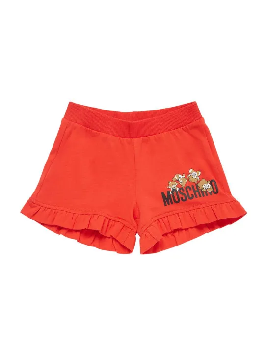 Moschino   Cotton jersey t-shirt &amp; shorts 