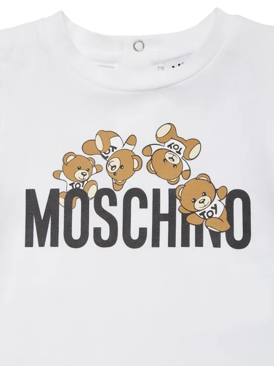 Moschino   Cotton jersey t-shirt &amp; shorts 