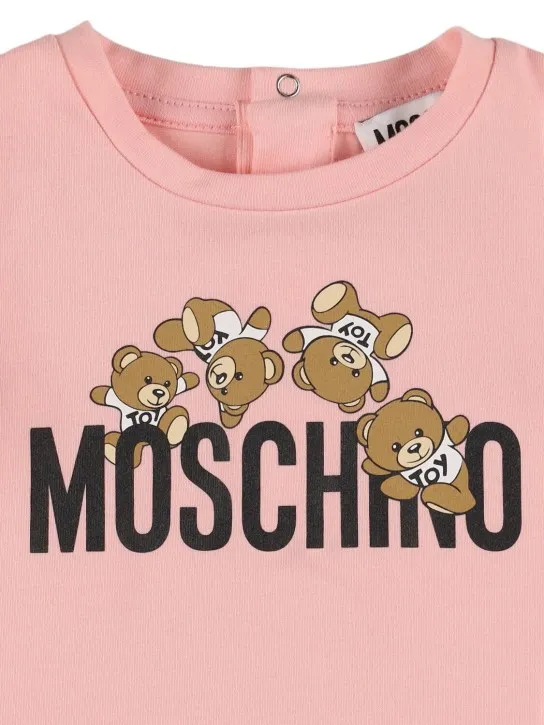 Moschino   Cotton jersey t-shirt &amp; shorts 