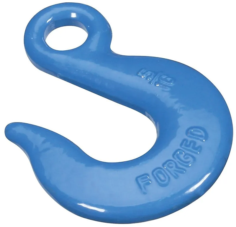 National Hardware 3243BC Series N177-345 Eye Slip Hook, 5/16 in, 3900 lb Working Load, Steel, Blue :EA: QUANTITY: 1