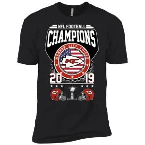 Nfl – Football Champions Kansas City Chiefs Super Bowl 2019 Men Short Sleeve T-Shirt