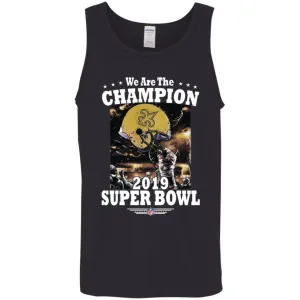 Nfl – New Orleans Saints We Are The Champion 2019 Super Bowl Football Men Cotton Tank