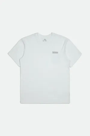 Palmer Chain S/S Standard Pocket Tee - White