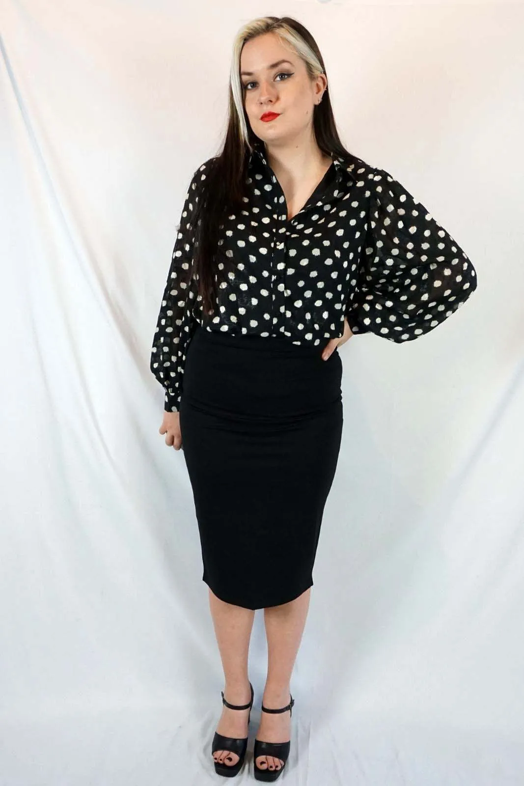 Pencil Skirt Black