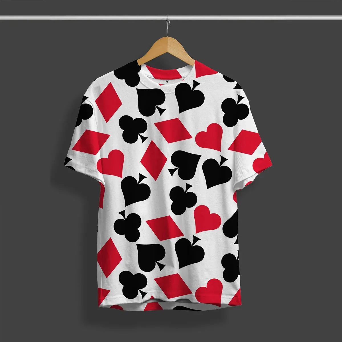 Playing Cards All Over Print Streetwear T-Shirt