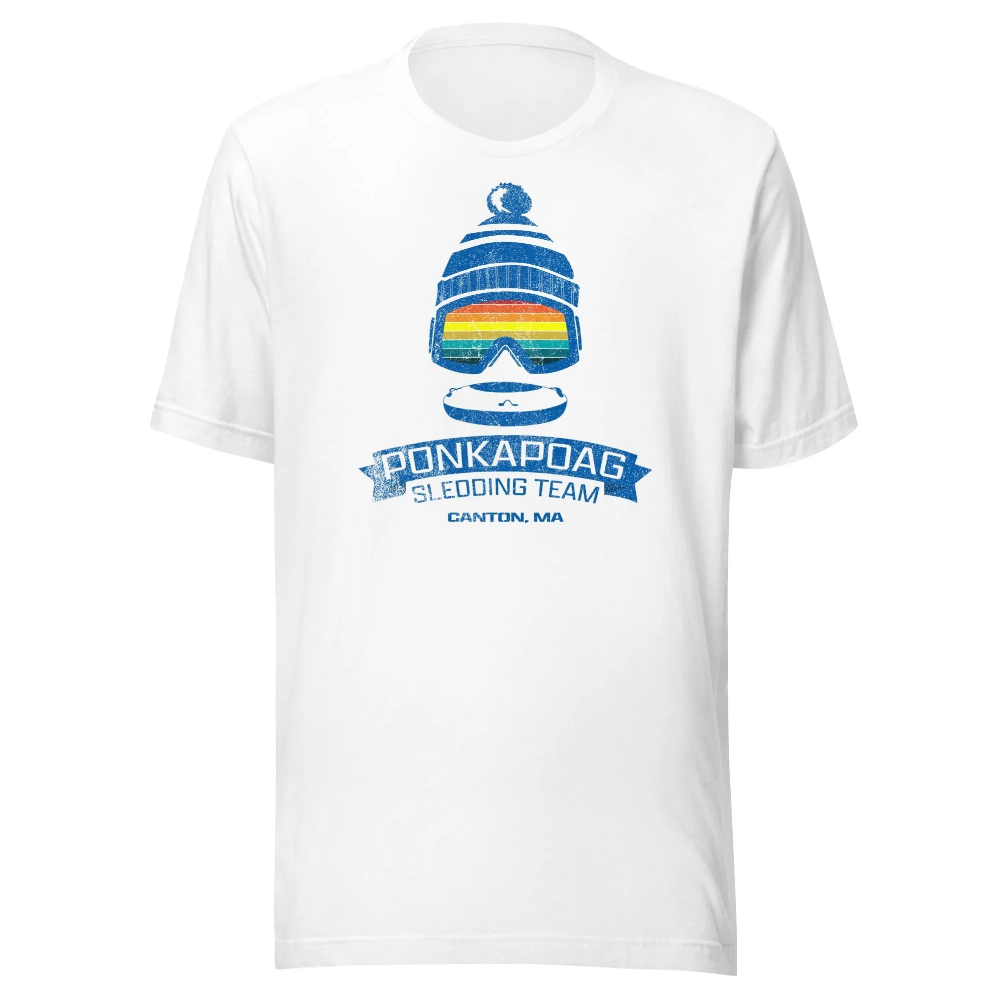 Ponkapoag Sledding T-Shirt - Canton, MA