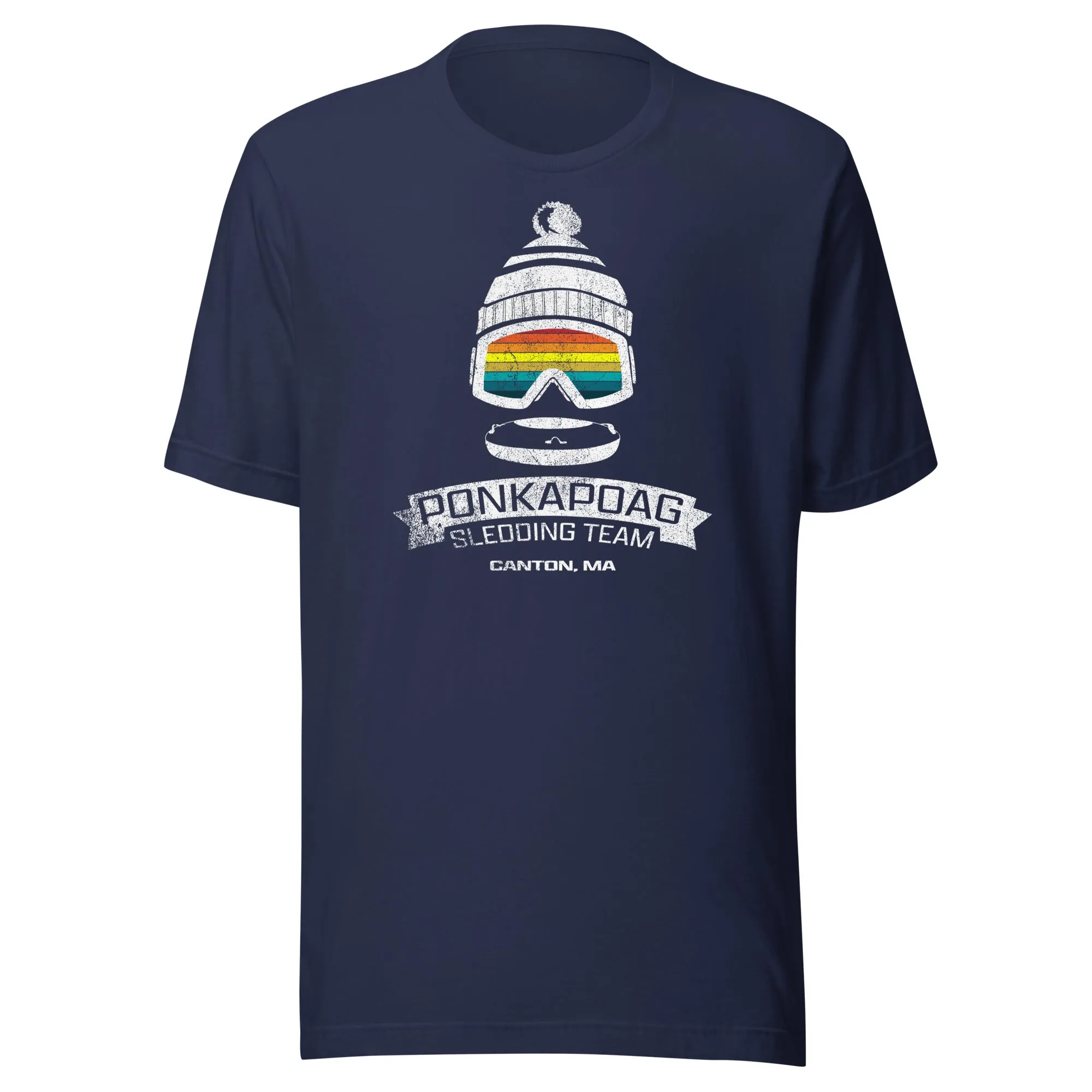 Ponkapoag Sledding T-Shirt - Canton, MA