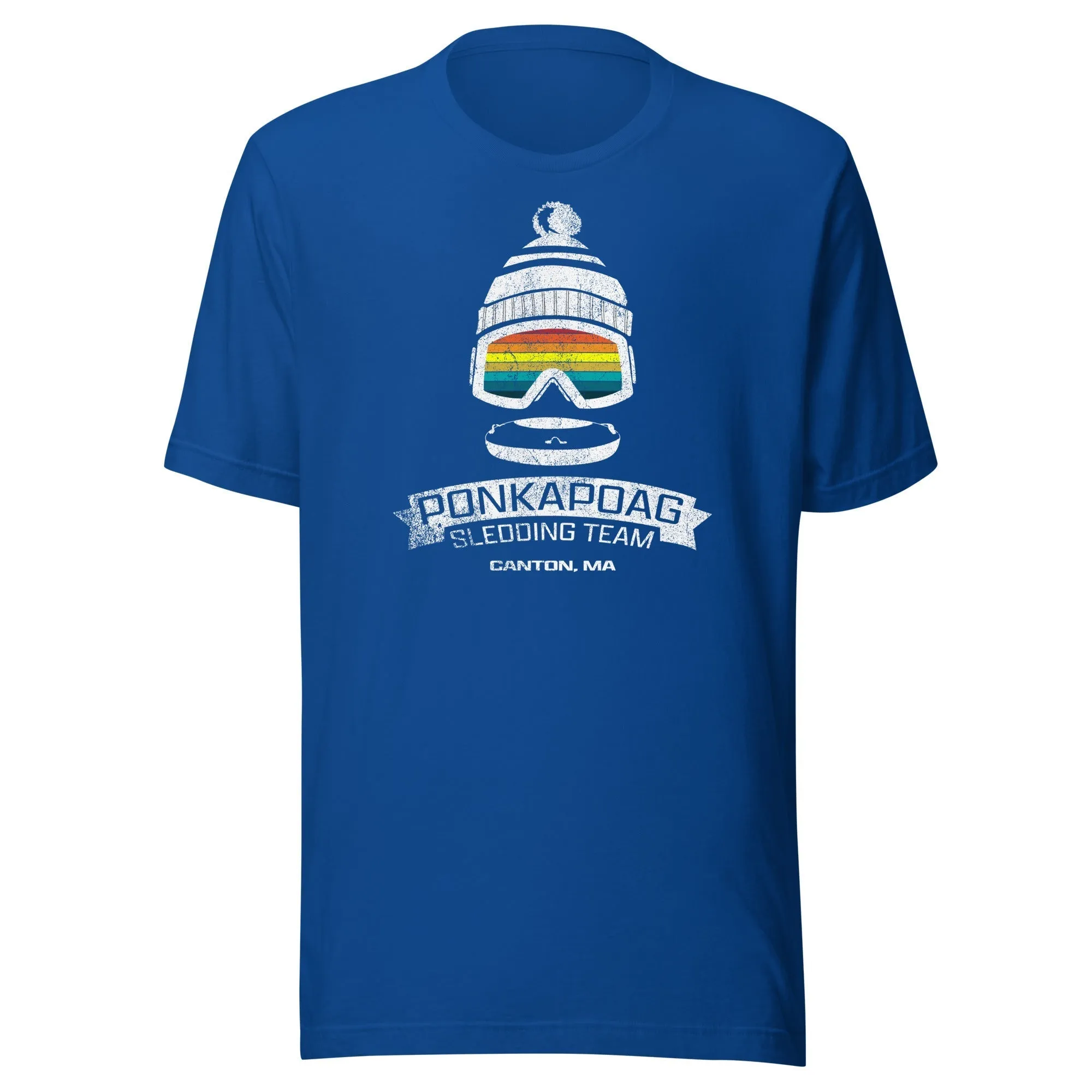 Ponkapoag Sledding T-Shirt - Canton, MA