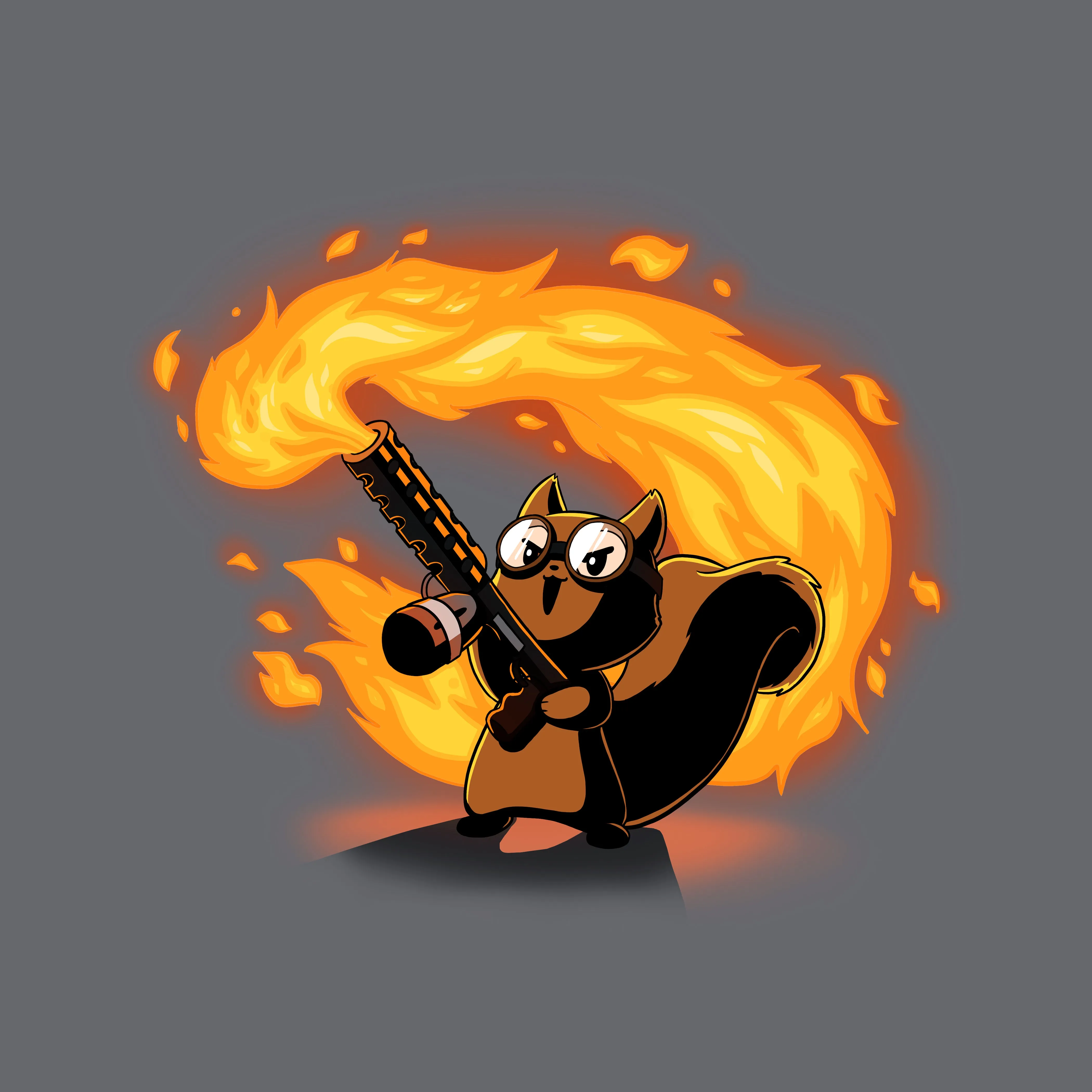 Pyromaniac Squirrel