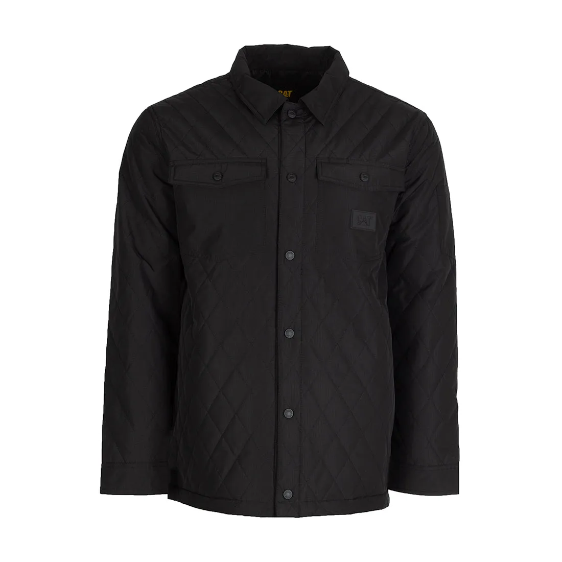 Quilted Ripstop Shirt Jacket - Mens