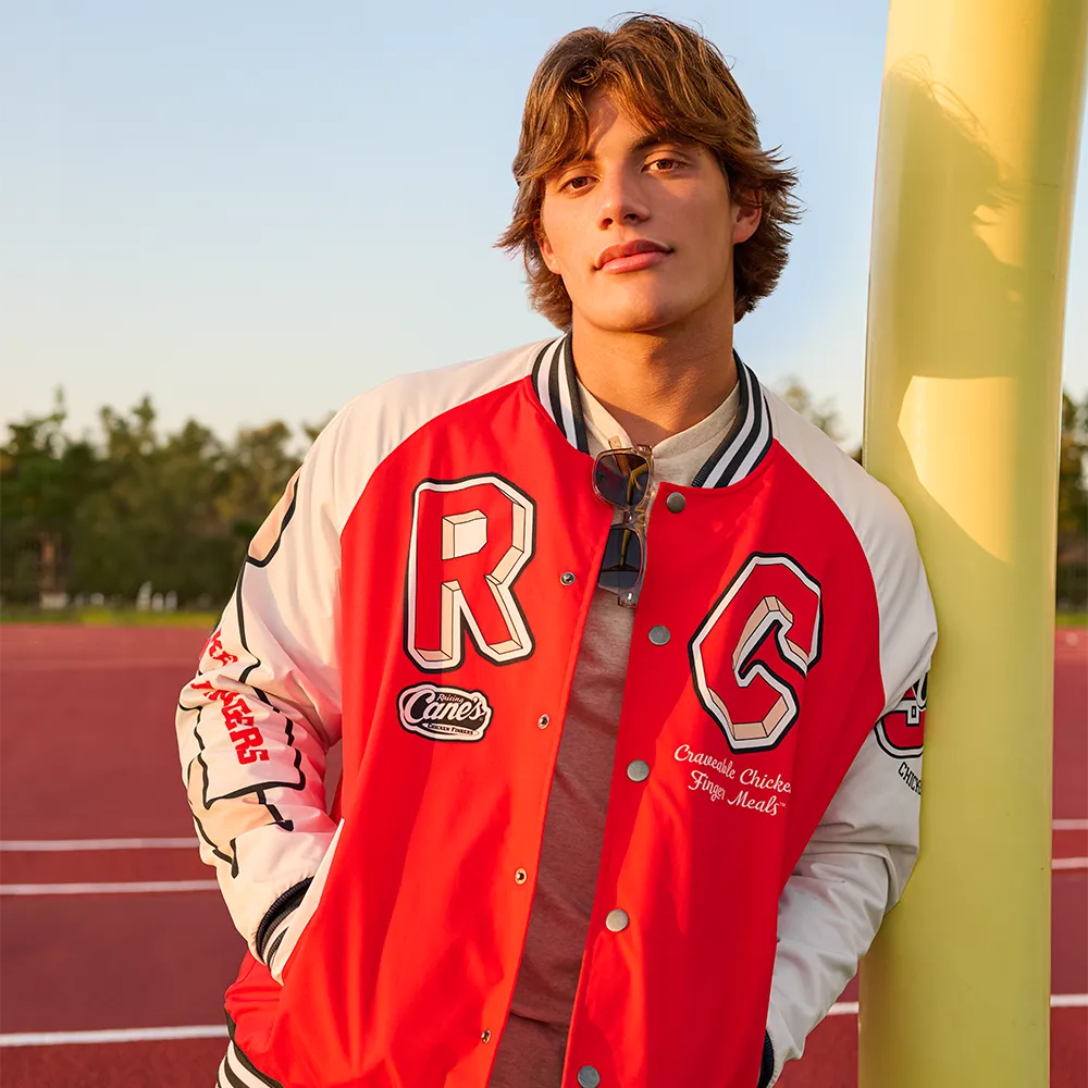 Raising Cane's Varsity Raglan Jacket