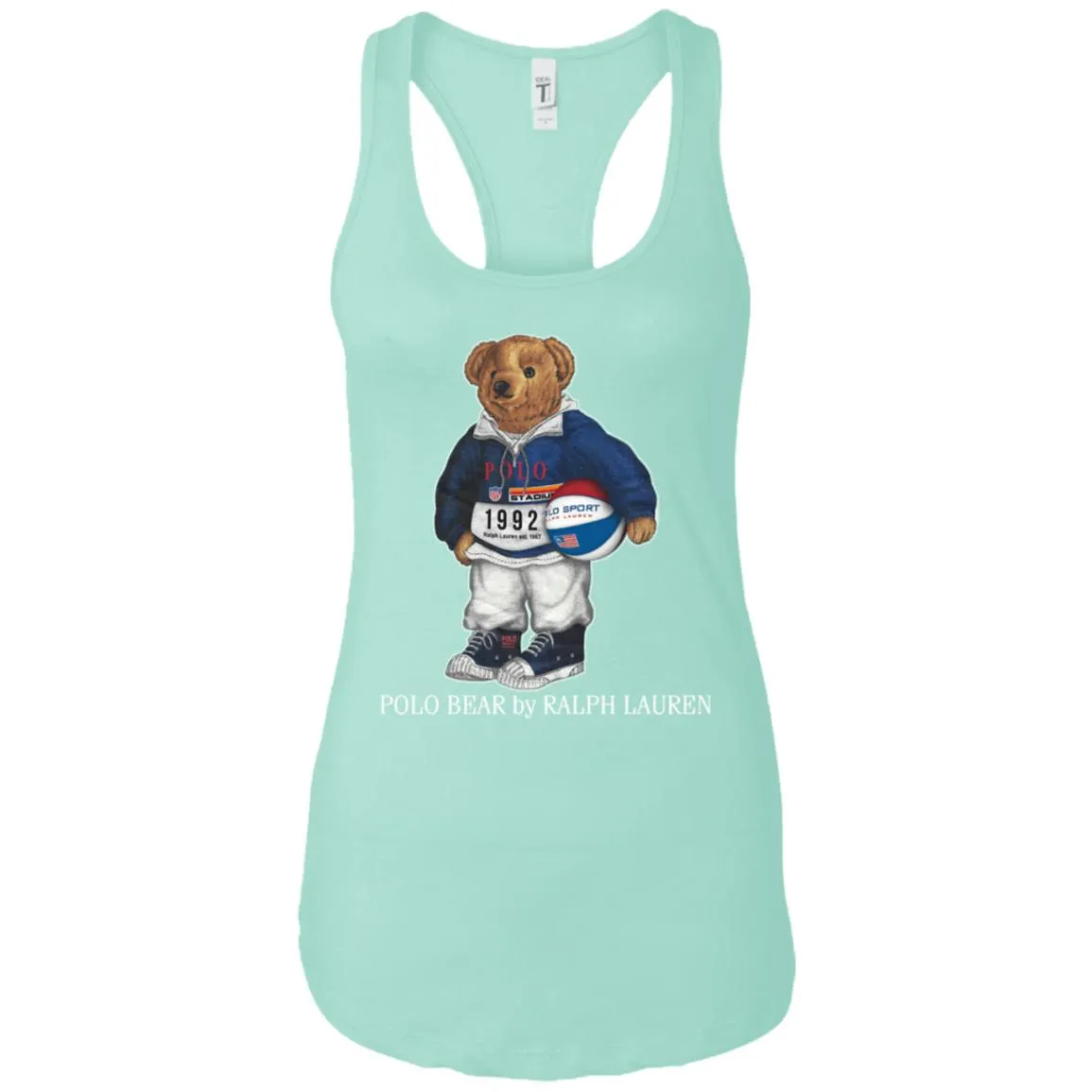 Ralph Lauren Polo Bear T-shirt Women Tank Top