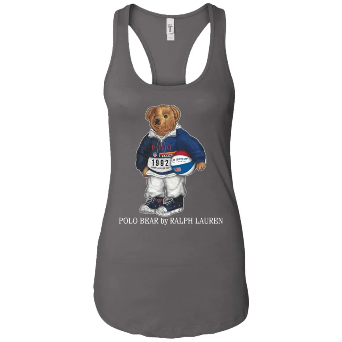 Ralph Lauren Polo Bear T-shirt Women Tank Top