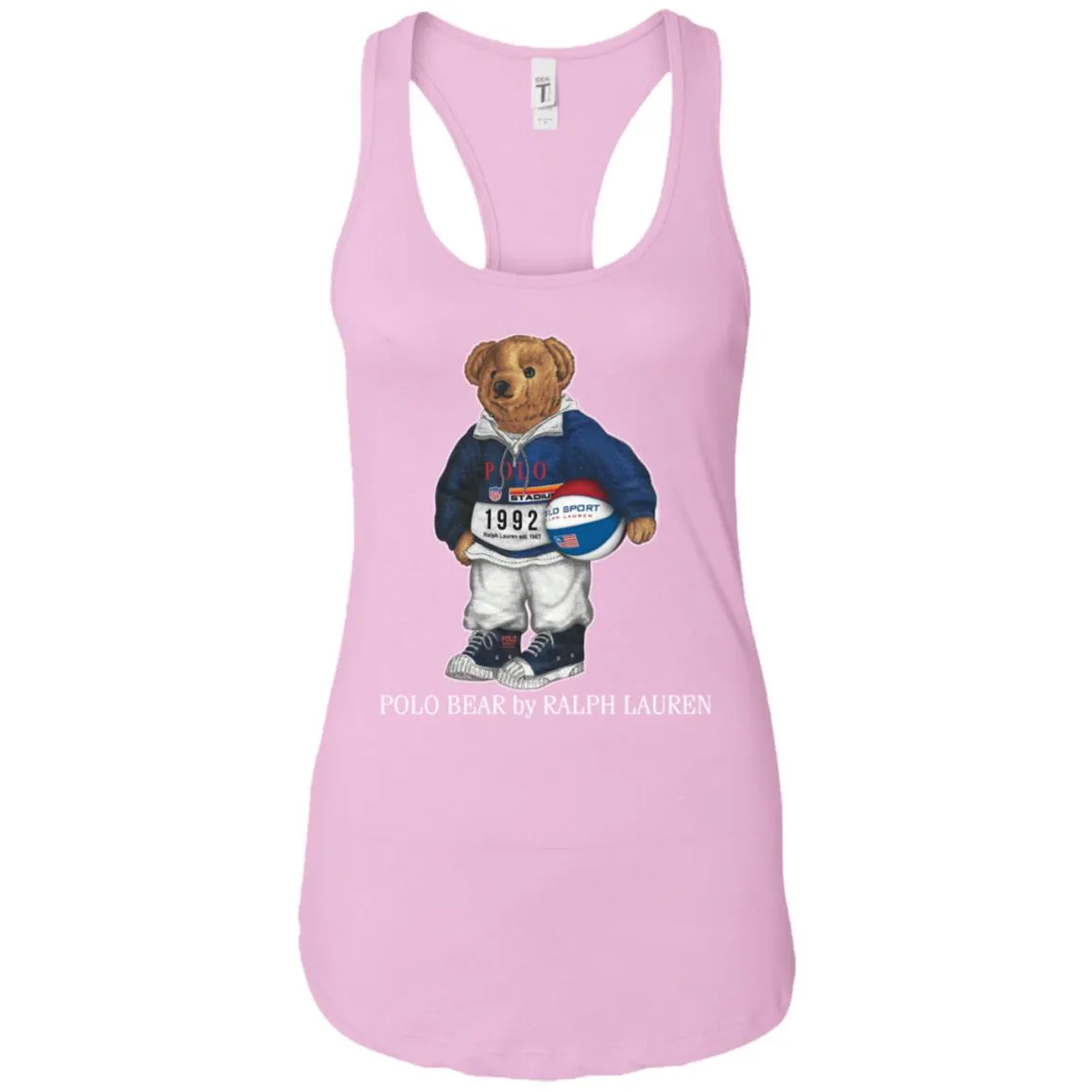 Ralph Lauren Polo Bear T-shirt Women Tank Top