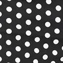 Retro Style Black Polka Dot Pencil Skirt