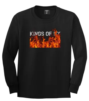 Rising From The Flames Long Sleeve T-Shirt