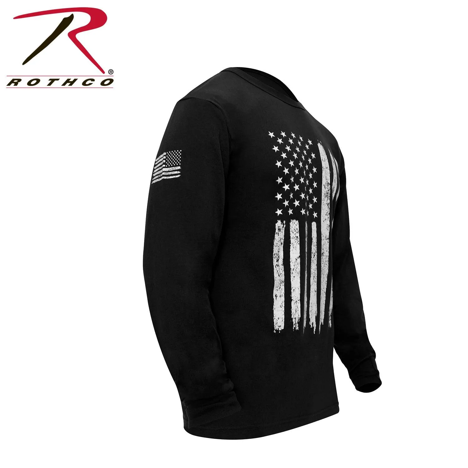 Rothco US Flag Long Sleeve T-Shirt