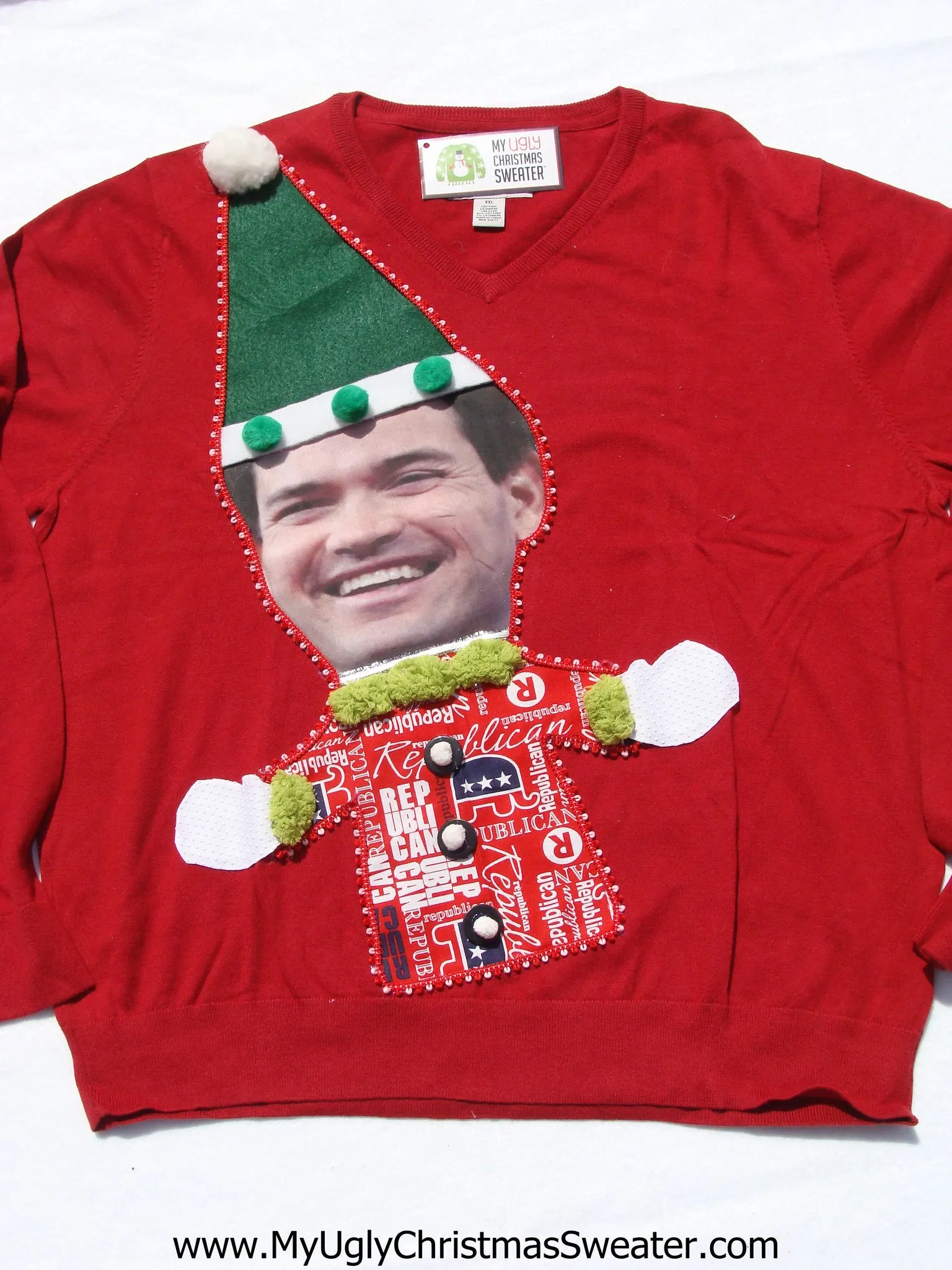 Senator Rubio Christmas Sweater