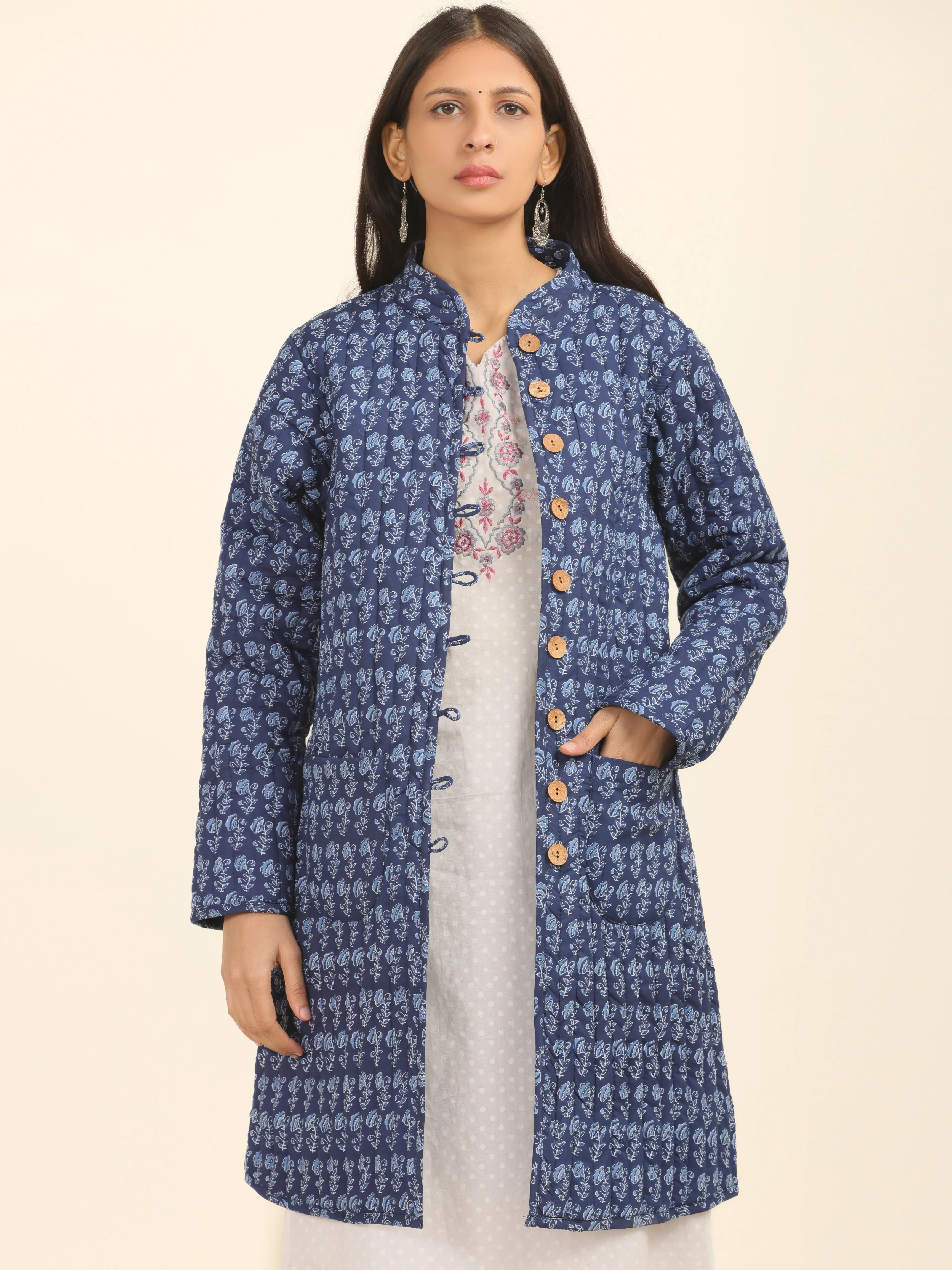 Shishir Varsha Quilted Reversible Jacket