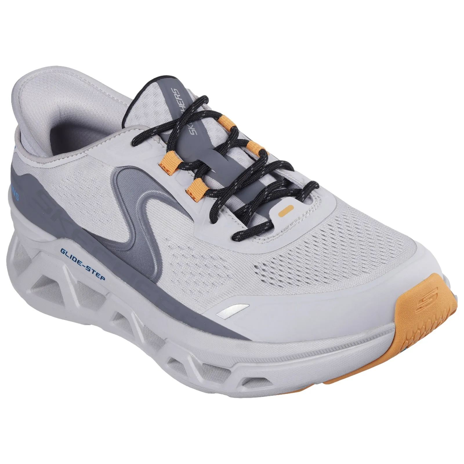 Skechers Mens Glide-Step Atlus Slip-Ins Trainers