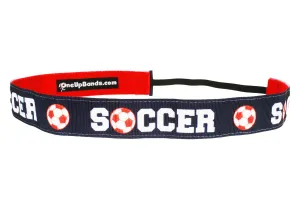 Soccer Ball Navy Red (SKU 1849)