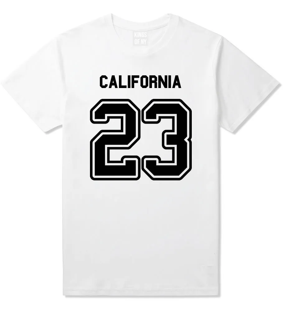 Sport Style California 23 Team State Jersey Mens T-Shirt