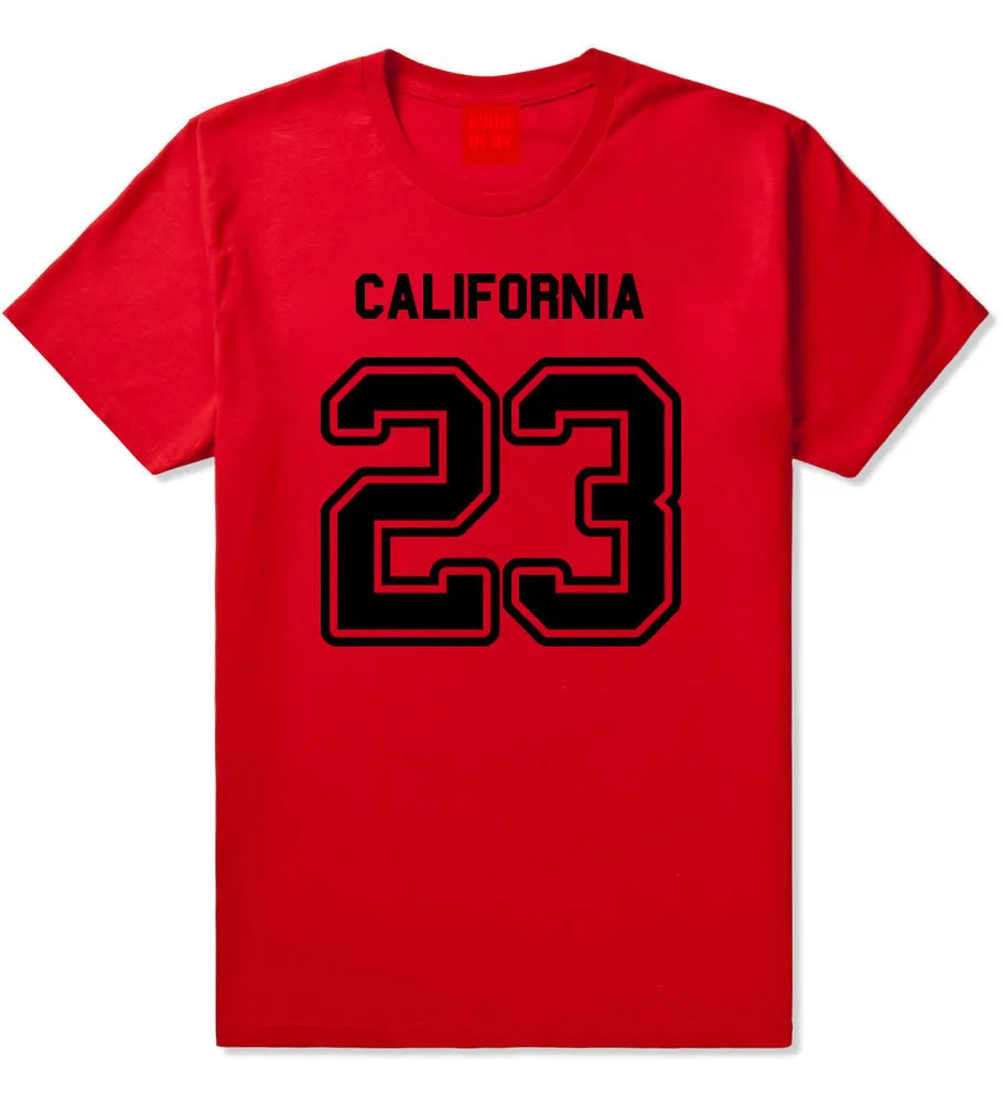 Sport Style California 23 Team State Jersey Mens T-Shirt