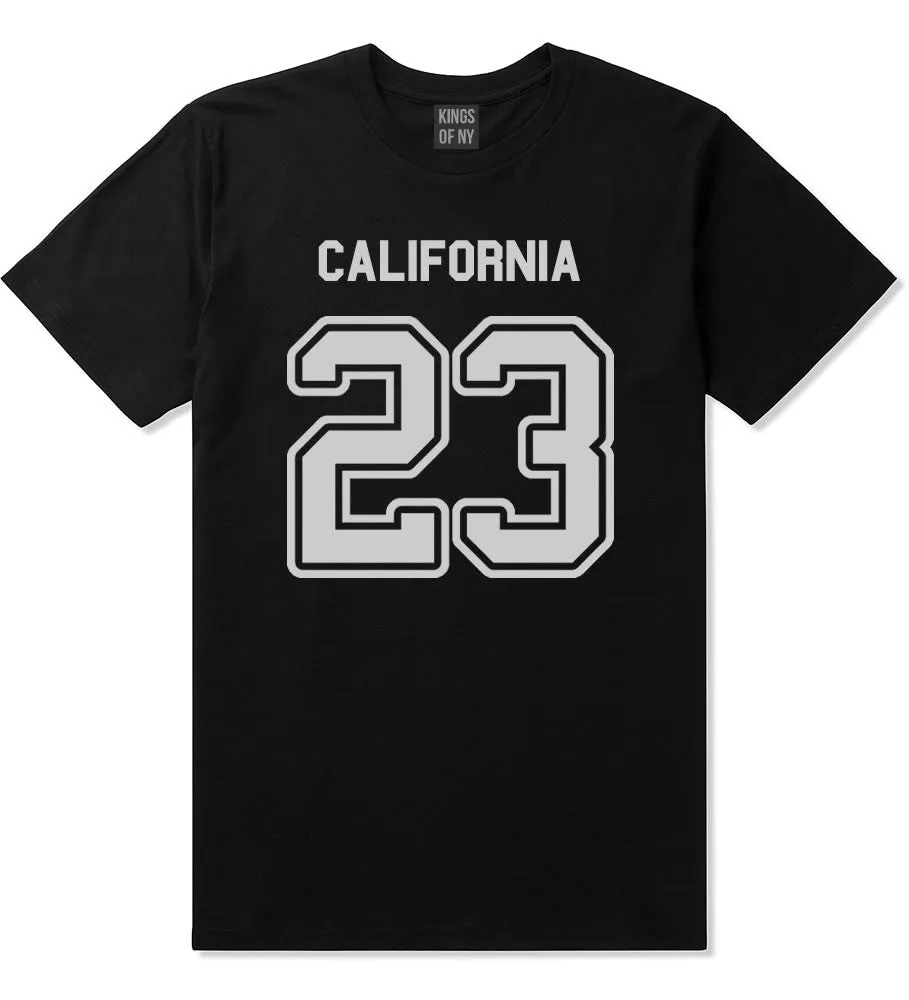 Sport Style California 23 Team State Jersey Mens T-Shirt