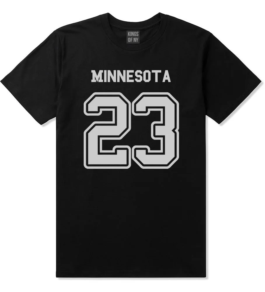 Sport Style Minnestoa 23 Team State Jersey Mens T-Shirt