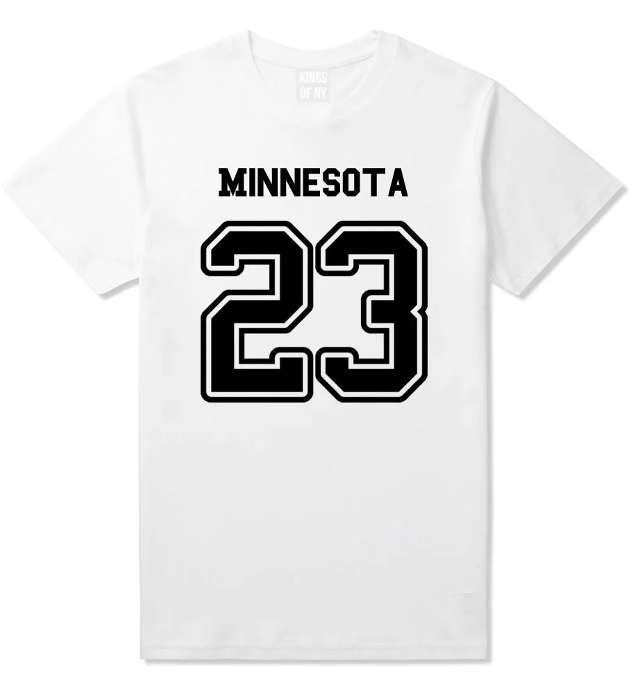 Sport Style Minnestoa 23 Team State Jersey Mens T-Shirt