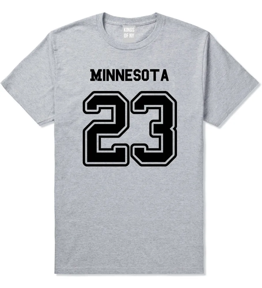 Sport Style Minnestoa 23 Team State Jersey Mens T-Shirt