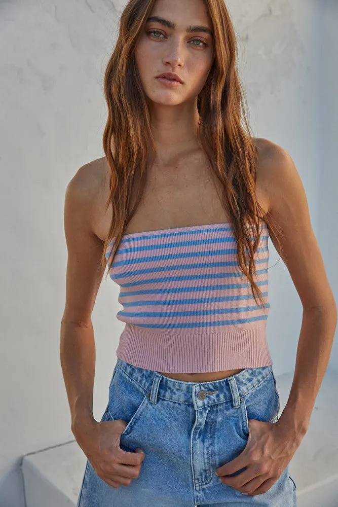 Stacie knit tube top