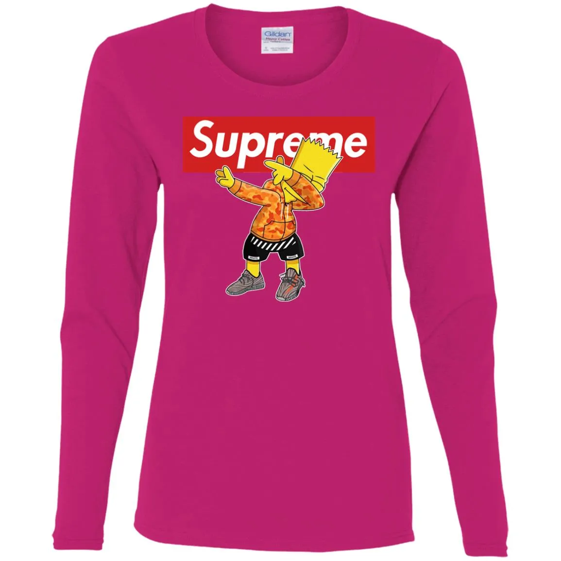 Supreme Dabbing T-shirt Women Long Sleeve Shirt