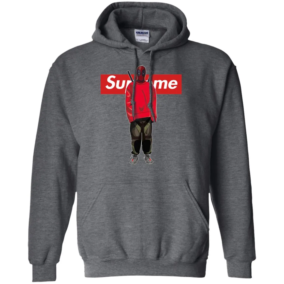 Supreme Deadpool Hiphop T-shirt Pullover Hoodie Sweatshirt