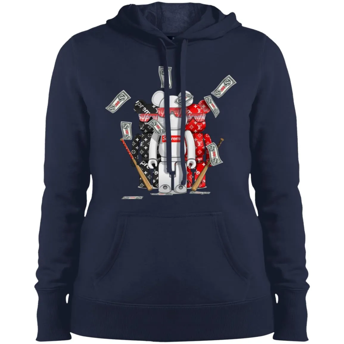 Supreme Lego Robot T-shirt Women Hooded Sweatshirt