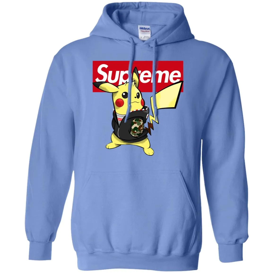 Supreme Pikachu T-shirt Pullover Hoodie Sweatshirt