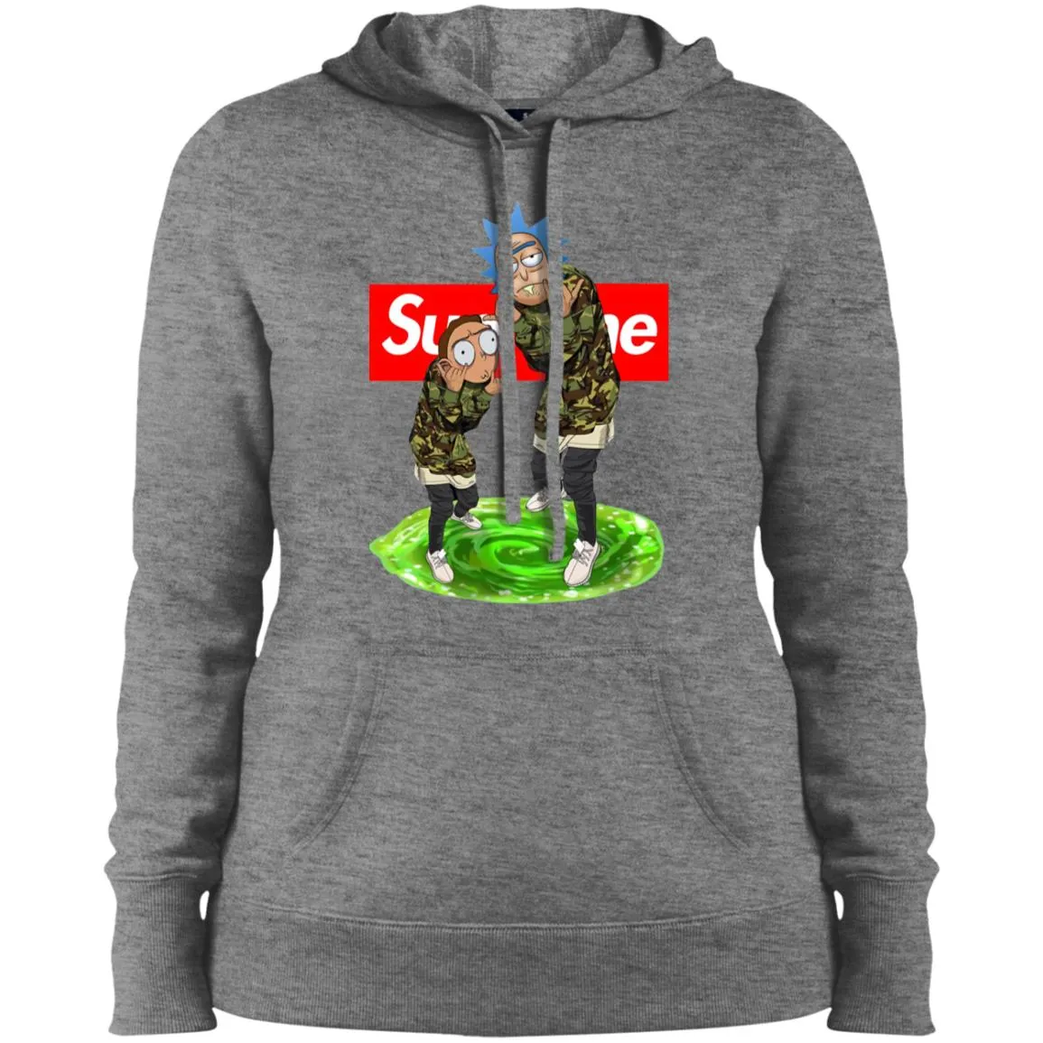 Supreme Rick And Morty Best T-shirt Women Hooded Sweatshirt