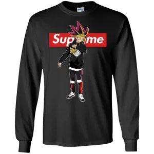 Supreme Yugi Mutou Game Yugioh T-shirt Men Long Sleeve Shirt