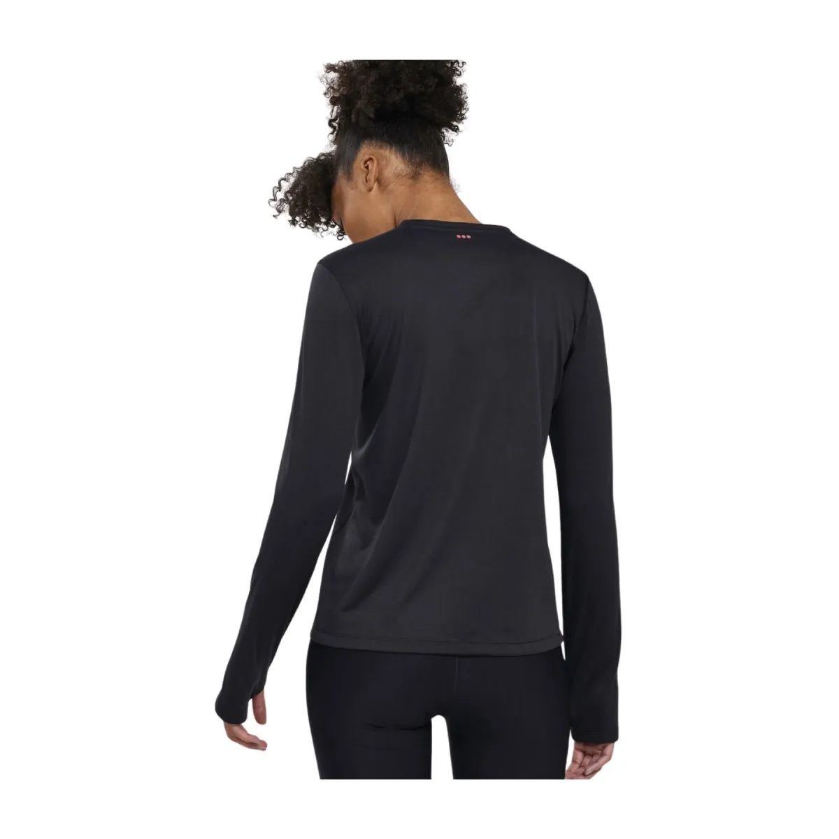 T-Shirt Saucony Stopwatch Long Sleeve Black Women's