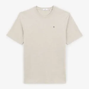 T-shirt Theo beige chiné