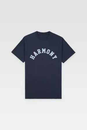 T-Shirt Varsity - Navy - Cotton Jersey