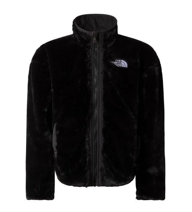 The North Face Teen Girls Reversible Shasta Full Zip Jacket Black