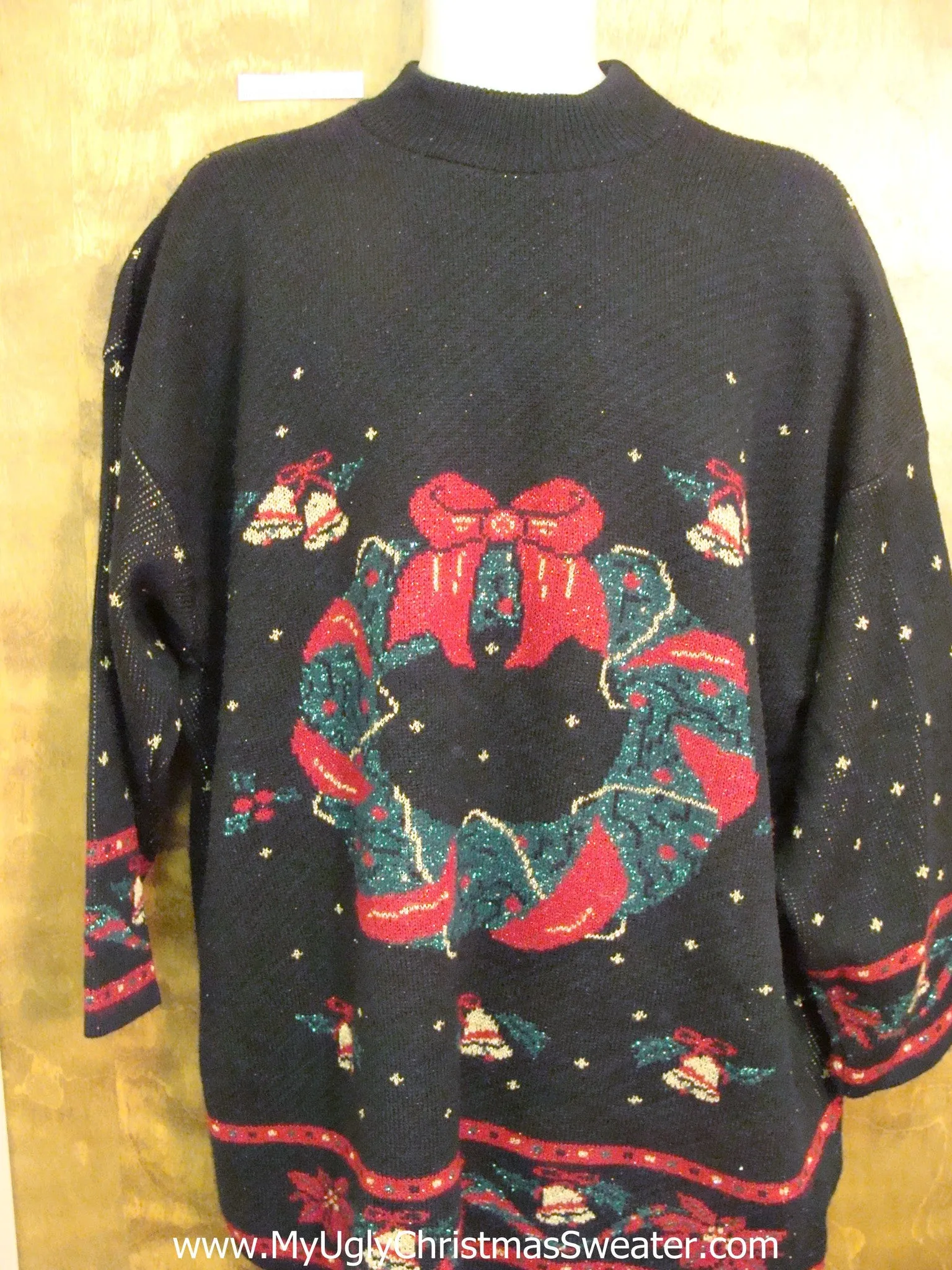 Ugly Festive Xmas Sweater 3XL 80s Knit