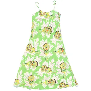 Ukulele (Slip Dress) - Green