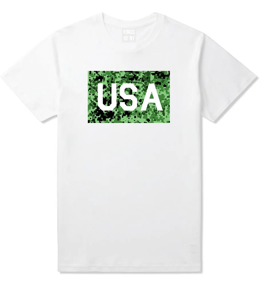 USA Digital Camo Army Mens T-Shirt