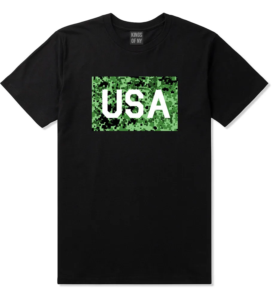 USA Digital Camo Army Mens T-Shirt