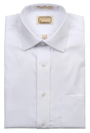 Vanetto Mens White Shirt Left Over Right