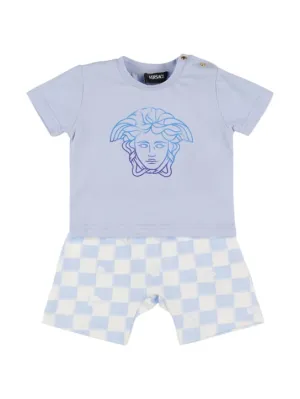 Versace   Cotton jersey t-shirt &amp; shorts 