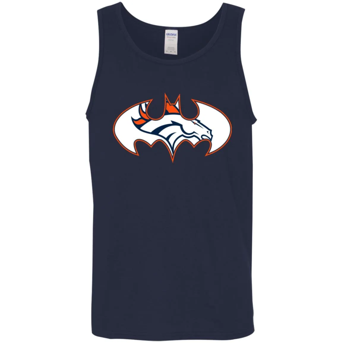 We Are The Denver Broncos Batman Nfl Mashup Men Cotton Tank